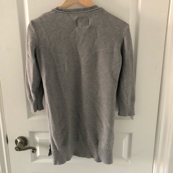 AMERICAN eagle 3/4 sleeve open knitted cardigan  S - Picture 7 of 8